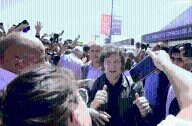 Milei llegó a Santa Fe para reforzar la  la campaña electoral