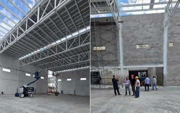 Al 40% ampliación y rehabilitación del gimnasio “Kiki“ Romero