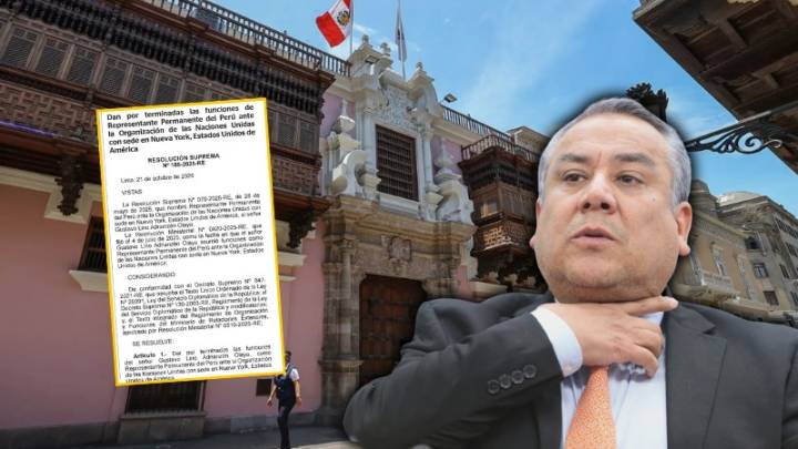 A la calle: Gustavo Adrianzén no va más como embajador del Perú en la ONU