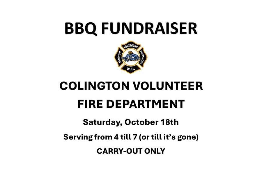 The Outer Banks Voice -   Colington Volunteer Fire Department BBQ Fundraiser