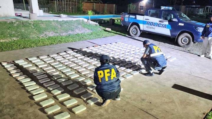 Secuestran 280 kilos de cocaína en operativos en el GBA y la Ciudad