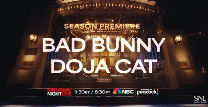 Bad Bunny to host ‘Saturday Night Live’ season 51 premiere, here’s how to watch