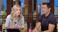 Kelly Ripa and Mark Consuelos talk divorce in tense on