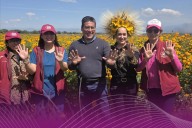 Roberto Bautista encabezó la Ceremonia Náhuatl del Corte de Flor de Cempasúchil en San Francisco