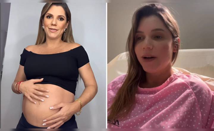Periodista Alexandra Hörler fue hospitalizada tras sufrir complicaciones en su embarazo