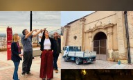 Lorca inicia la restauración de la fachada de la Iglesia medieval de Santa María