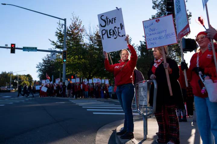 Northwest Kaiser nurses seek double-digit wage increase over 4