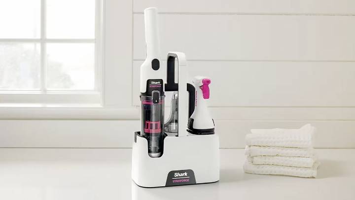 I spent 2 weeks testing the Shark StainForce spot cleaner — and it's a game changer if you have kids or pets