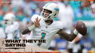 Tua Tagovailoa and Dillon Gabriel battle in Week 7