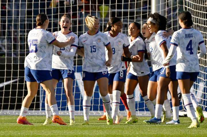 Olivia Moultrie’s two goals help lift USWNT to win vs. Portugal