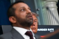 WATCH LIVE: Trump holds news briefing with FBI Director Patel