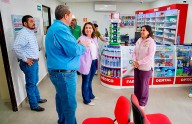 Presidenta del DIF Coahuila visita clínica de salud en la Colonia Analco, en Ramos