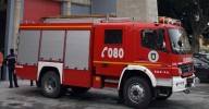 Evacuado un hombre de 28 años tras arder de madrugada la habitación de un hotel en Málaga