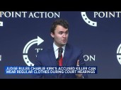 Suspect in Charlie Kirk killing can wear street clothes in court