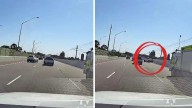 Tonkin Highway crash: Woman, 33, arrested after police pursuit in alleged stolen car ends in truck crash