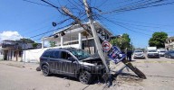 Por impresionante choque, vecinos piden topes en avenida de Tampico