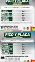 Nueva rotación de pico y placa para motocicletas y vehículos particulares en Cartagena