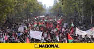 Masiva e histórica respuesta de Barcelona que desborda las calles contra la guerra en Gaza