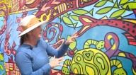 Fairhope says farewell to popular mural, historic building before demolition