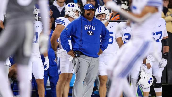 BYU Football Player Availability Report For West Virginia Week