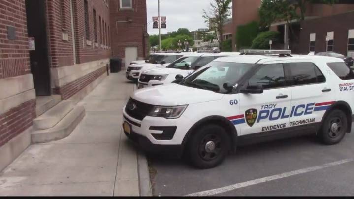 Pedestrian struck by vehicle in Troy