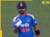 Watch: Virat Kohli finally gets off the mark in his last Australia appearance