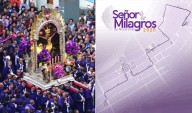 Señor de los Milagros: multitud acompaña segunda procesión del año por el Centro de Lima