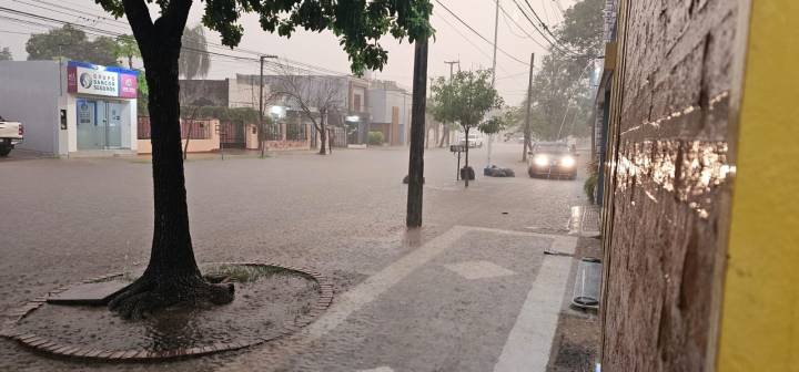 Las precipitaciones superaron los 70 milímetros en varias localidades del sudoeste