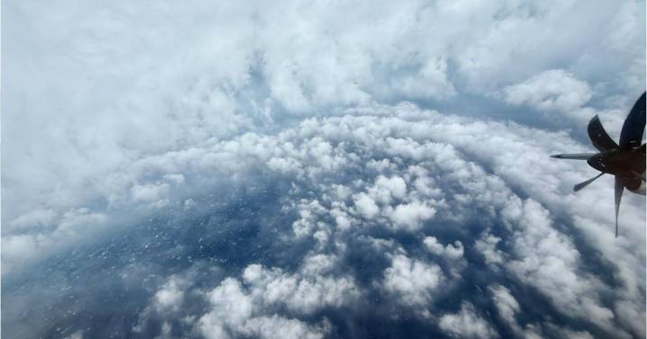 Stunning images and video show inside 'world's strongest storm' Hurricane Melissa