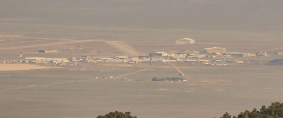 Unknown object crash near Area 51 fuels cover