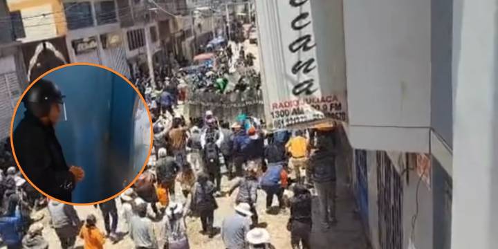 Phillip Butters tuvo que esconderse en el baño de una radio y salir con resguardo policial para evitar ser linchado en Juliaca