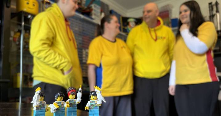 Hobart LEGO store attracts Somersets Chelsea Hughes Daniel Saward