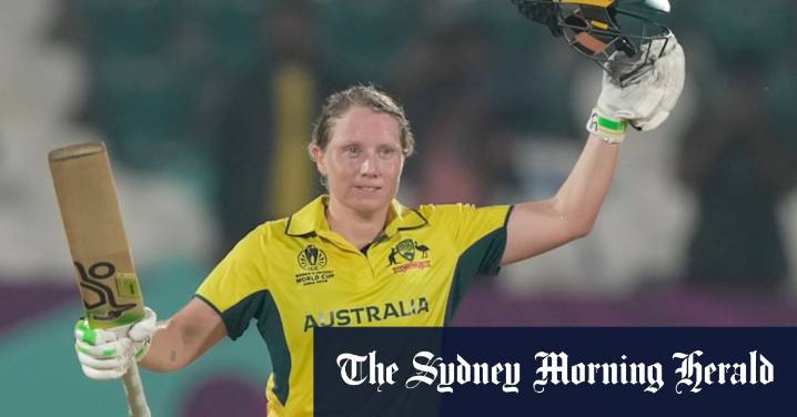 ICC Women’s Cricket World Cup: Australia captain Alyssa Healy to miss rivalry clash with England
