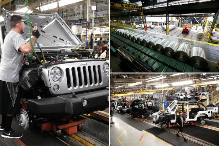 Jeep production hobbled due to aluminum shortage