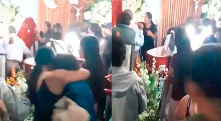 Hombre resucita en pleno velorio y familia se queda en shock cuando lo ven levantarse del ataúd: "¡Está vivo!"
