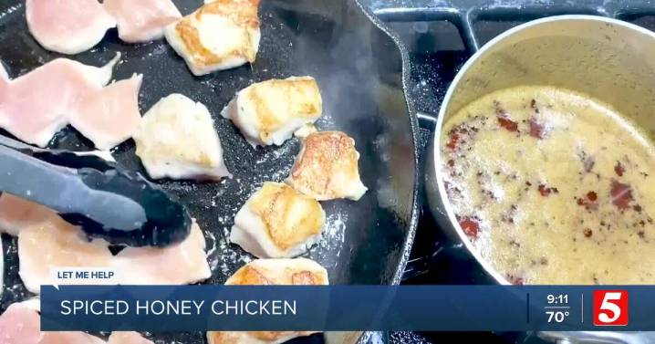 Let Me Help: Spiced honey chicken