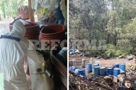 Desmantela Semar mega narcolaboratorio en Durango