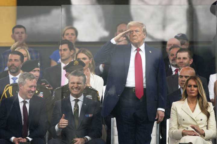 Trump demands blood for his 80th birthday