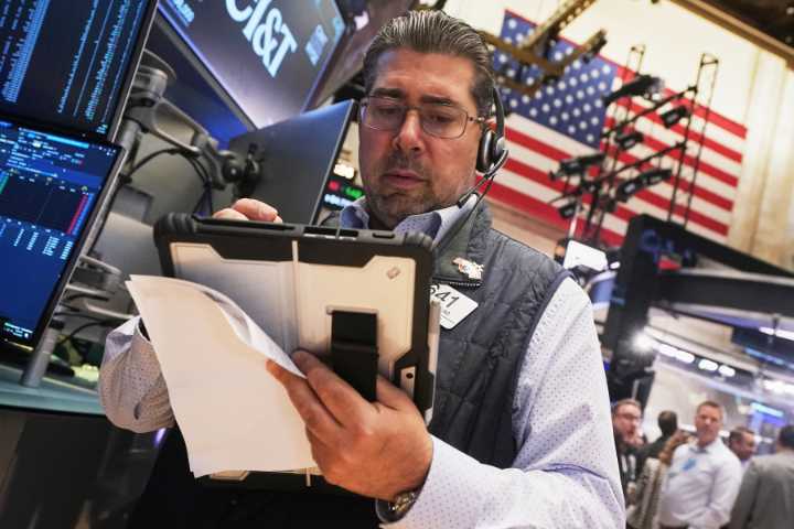 Wall Street drifts near its record heights