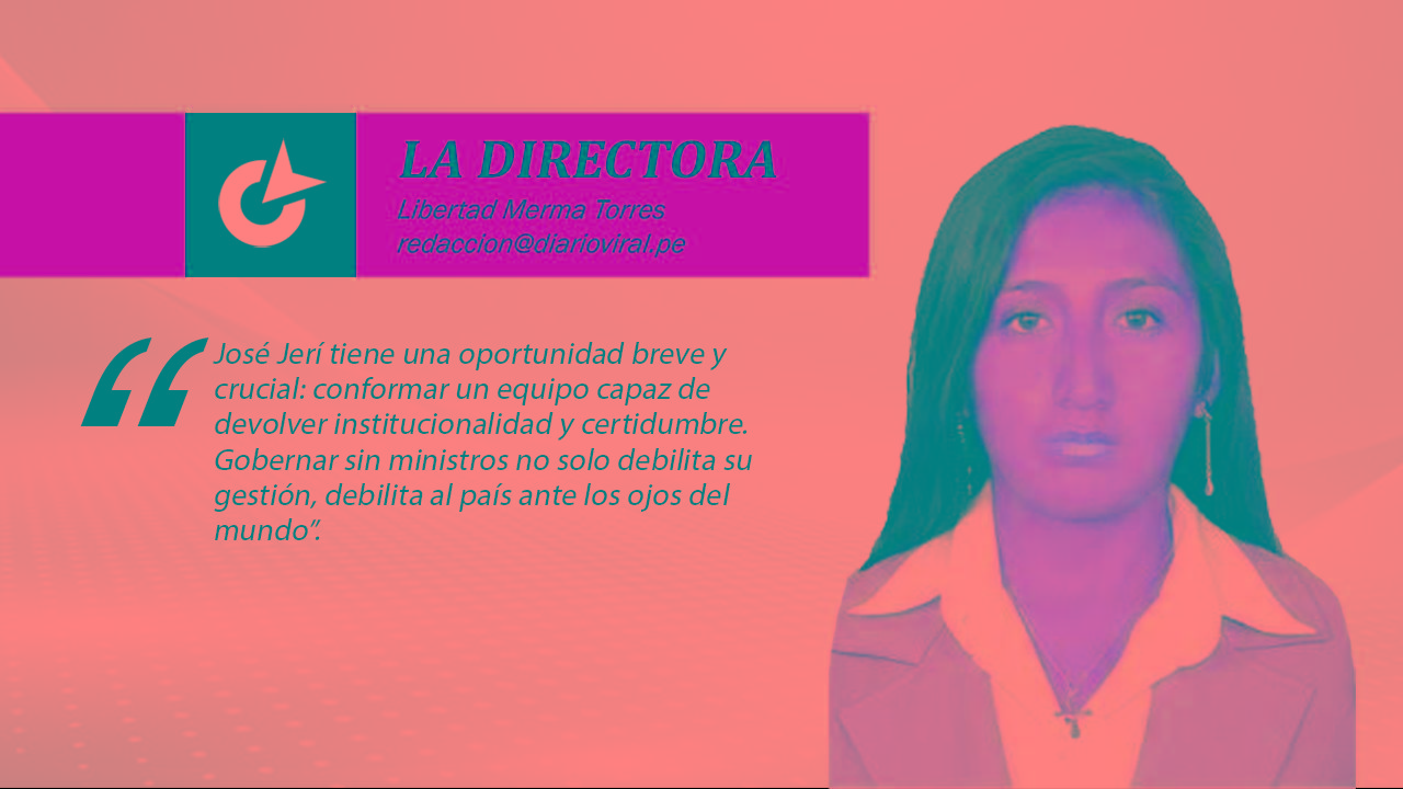 José Jerí y el desconcierto global por un gobierno sin ministros