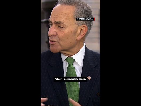 See what Schumer said in the past about government shutdowns