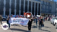 Con alta adhesión y marcha inició primer día del Paro Nacional de la Salud en Curicó