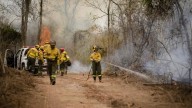 Realizan un amplio operativo en el norte para sofocar incendios