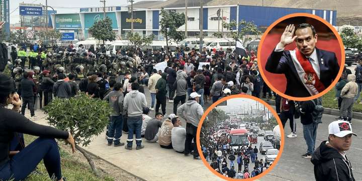 Más de 800 combis apagaron motores en Ventanilla: choferes bloquearon la vía Néstor Gambeta y exigen presencia de José Jerí y del alcalde