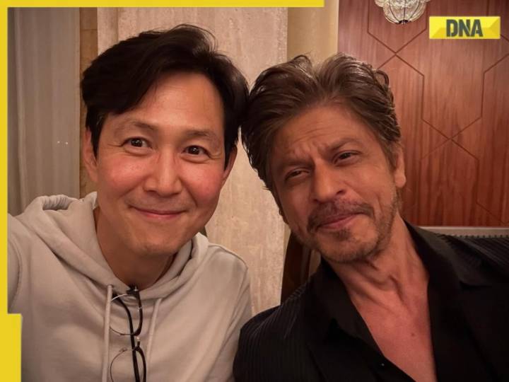 Squid Game star Lee Jung-jae is 'honoured' to meet Shah Rukh Khan, drops selfie