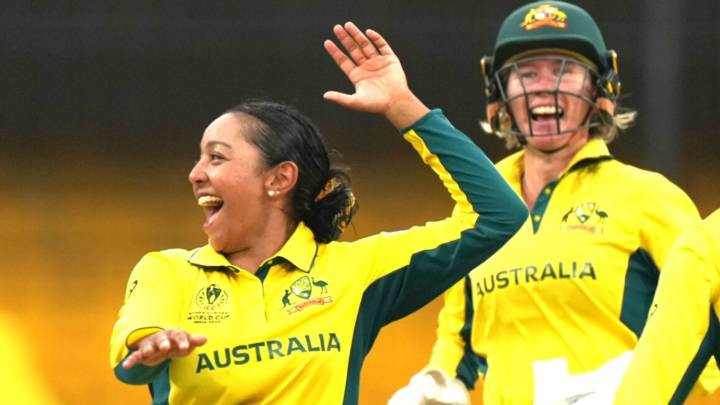 Women's Cricket World Cup: Australia thrash South Africa after Alana King's best