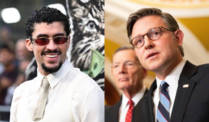 Mike Johnson califica de “terrible” la elección de Bad Bunny para el Super Bowl