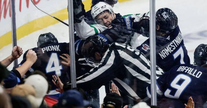 Stars overcome Connor's hat trick to hold off the Jets 5