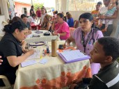 Benefician a más de 300 habitantes del sector Francisco de Miranda con jornada médica