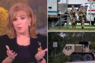 Joy Behar says Trump is stopping next election by sending National Guard to US cities